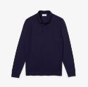 Smart Paris Μακρυμάνικη Polo Μπλούζα Stretch Cotton Piqué