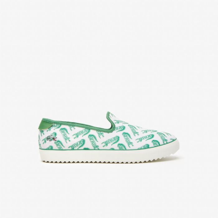 Εικόνα της Γυναικεία Canvas Resort Heel Pop Slip-On