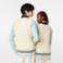 Εικόνα της Unisex Cable Knit Αμάνικο Πουλόβερ από Οργανικό Βαμβάκι