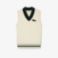 Εικόνα της Unisex Cable Knit Αμάνικο Πουλόβερ από Οργανικό Βαμβάκι
