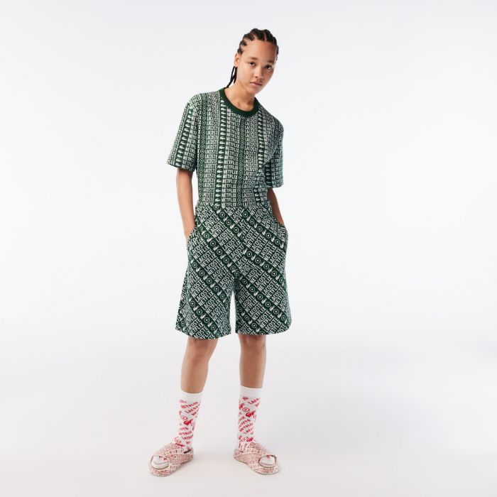 Εικόνα της Γυναικεία Lacoste x Netflix Print Βερμούδα