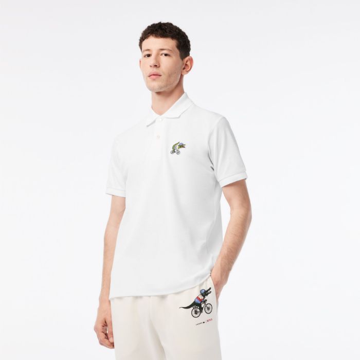 Εικόνα της Ανδρική Lacoste x Netflix Organic Cotton Polo Μπλούζα