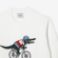 Εικόνα της Γυναικείο Lacoste x Netflix Fleece Φούτερ Loose Fit 