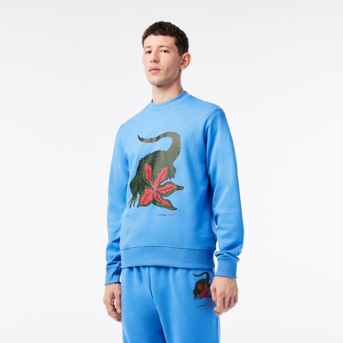 Εικόνα της Ανδρικό Lacoste x Netflix Fleece Print Φούτερ