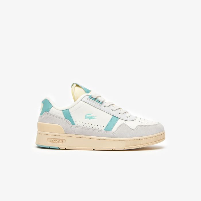 Εικόνα της Γυναικεία T-Clip Δερμάτινα Colour Pop Trainers