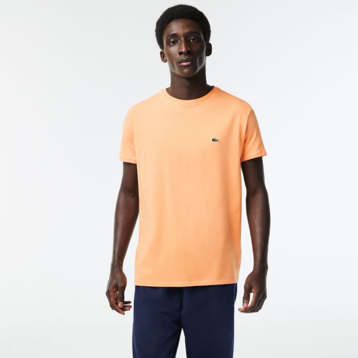 Εικόνα της Ανδρικό T-shirt Pima Cotton Jersey με Λαιμόκοψη