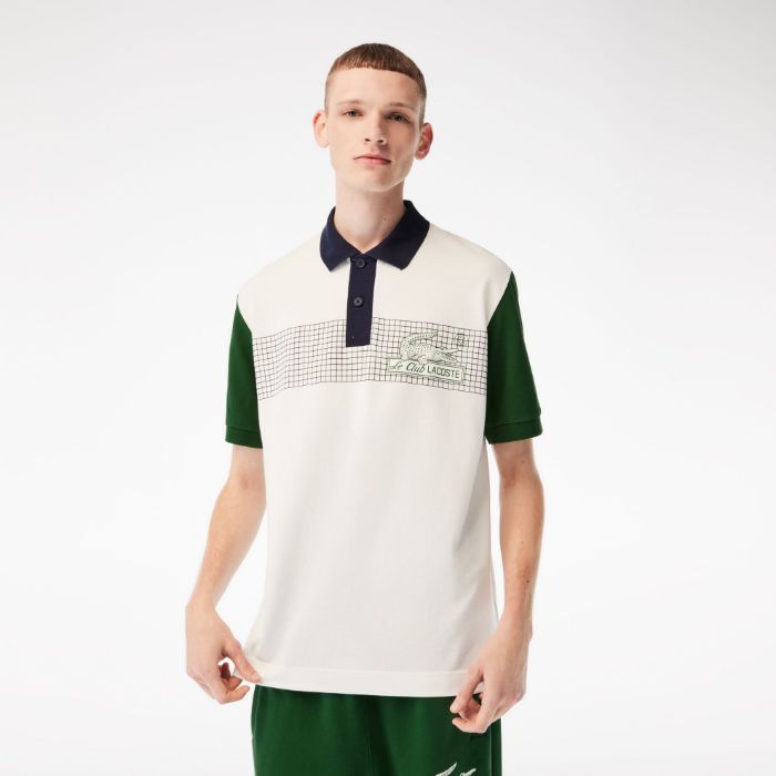 Εικόνα της Ανδρική Organic Cotton Polo Μπλούζα Loose Fit 
