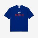 Unisex Lacoste x Netflix T-shirt Loose Fit