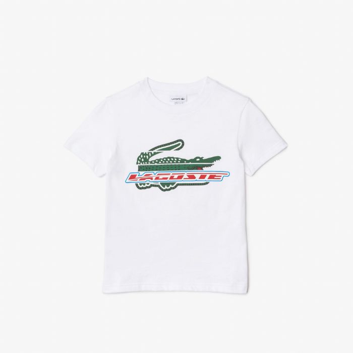 Εικόνα της Παιδικό Contrast Print Βαμβακερό T-shirt
