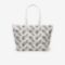 Γυναικεία L.12.12 Logo Print Μεγάλη Tote Τσάντα-3NF4204CX|LGF89
