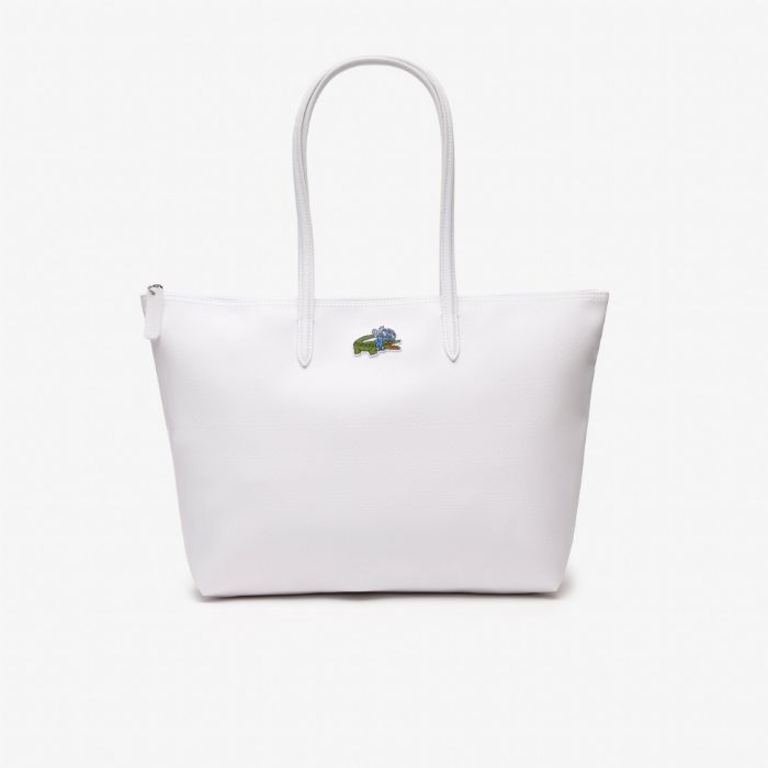 Εικόνα της Γυναικεία Lacoste x Netflix Croc Print Tote Τσάντα - Large