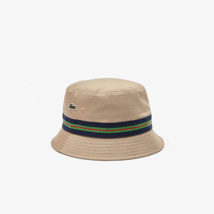 Εικόνα της Unisex Organic Cotton Καπέλο Bucket με Ρίγες