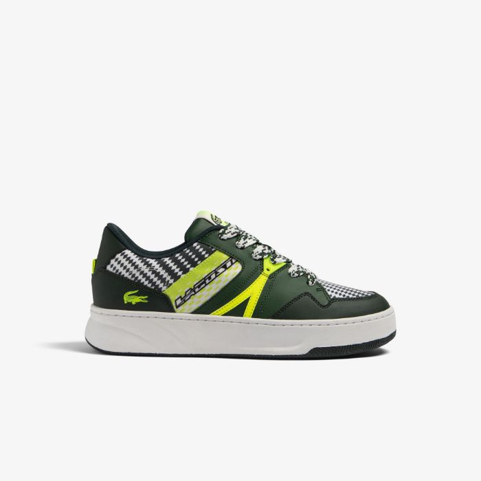 Εικόνα της Ανδρικά L005 Color Block Δερμάτινα Trainers