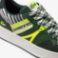 Εικόνα της Ανδρικά L005 Color Block Δερμάτινα Trainers