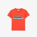Παιδικό Contrast Print Βαμβακερό T-shirt