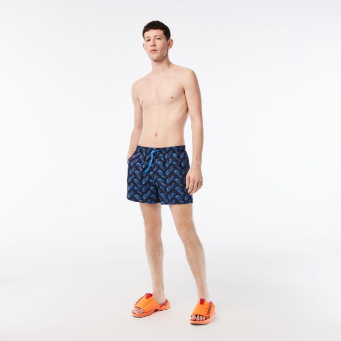 Εικόνα της Ανδρικό Lacoste Print Μαγιό
