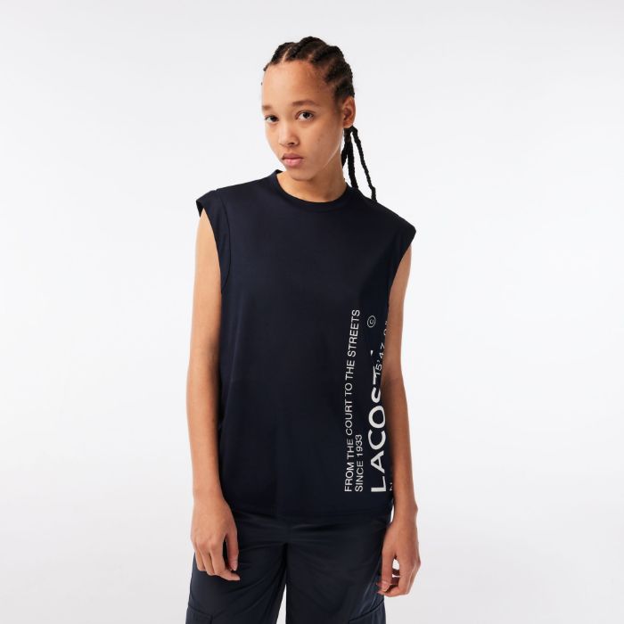 Εικόνα της Γυναικείο SPORT Branded Coordinate T-Shirt Loose Fit