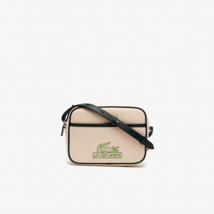 Εικόνα της Γυναικεία Lacoste Print Front Τσάντα Ώμου