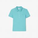 Γυναικεία Stretch Cotton Piqué Polo Μπλούζα Slim Fit