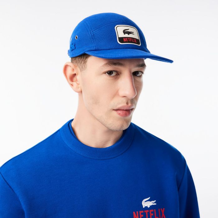 Εικόνα της Ανδρικό Lacoste x Netflix Βαμβακερό Καπέλο