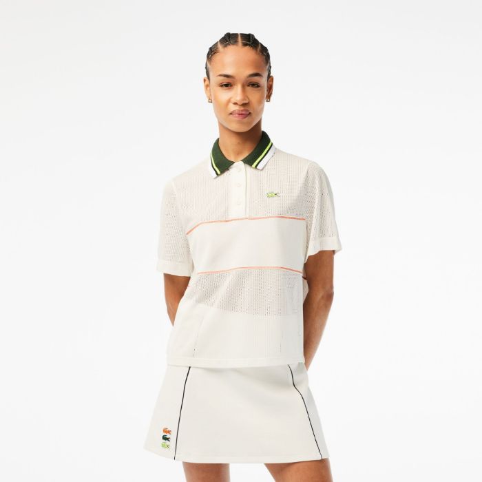 Εικόνα της Γυναικεία Organic Cotton French Made Loose Cut Polo Μπλούζα