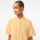 Εικόνα της Γυναικείο Tunisian Neck T-shirt από Βαμβακερό Piqué