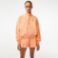 Εικόνα της Γυναικείο Oversize High Neck Fleece Φούτερ με Φερμουάρ