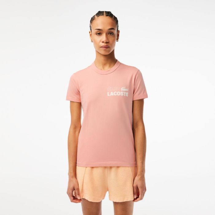 Εικόνα της Γυναικείο Βαμβακερό T-shirt Slim Fit