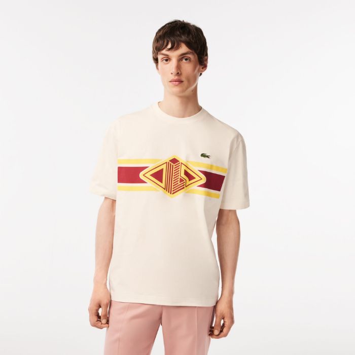 Εικόνα της Ανδρικο Lacoste Printed T-shirt Loose Fit 