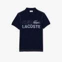 Ανδρική Organic Cotton Printed Polo Μπλούζα