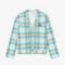 Ανδρικό Tartan Print Βαμβακερό V Neck Cardigan-3SH6233|L2CQ