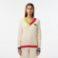 Εικόνα της Γυναικείο Cable Knit Colour Twist V-neck Πουλόβερ