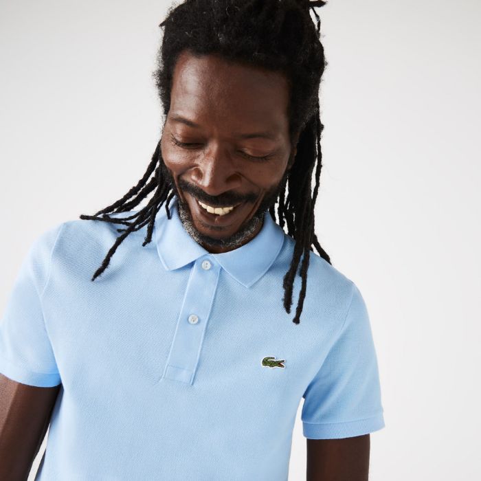 Εικόνα της Ανδρική Polo Μπλούζα Petit Pique Slim Fit