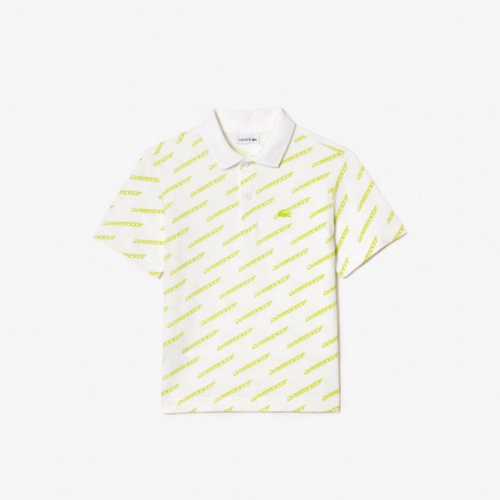 Εικόνα της Παιδική Lacoste Printed Polo Μπλούζα