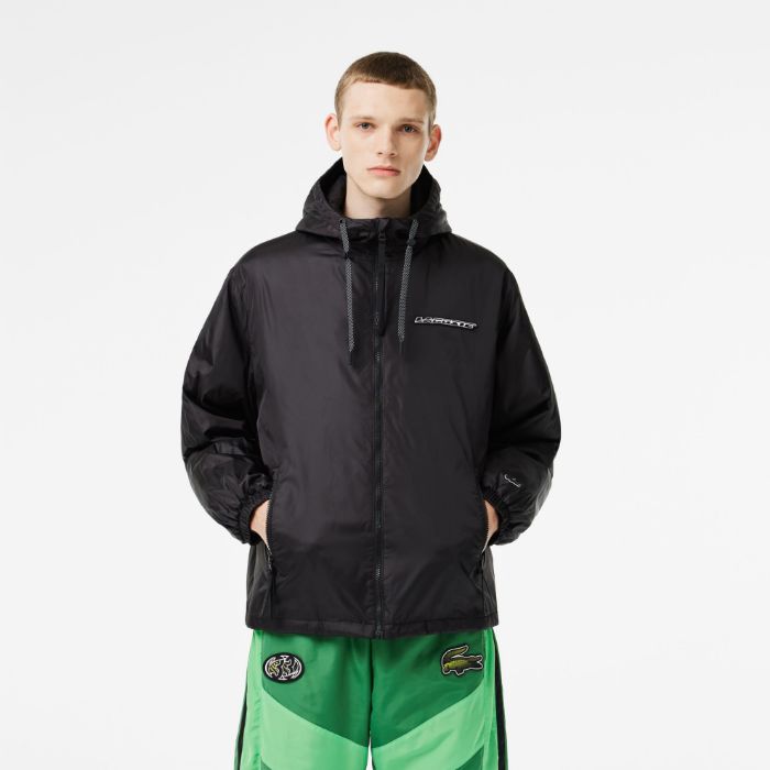 Εικόνα της Ανδρικό Quilted Jacket με Κουκούλα