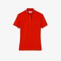 Γυναικεία Jacquard Zip Polo Μπλούζα